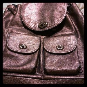 Coach Bronze Rucksack